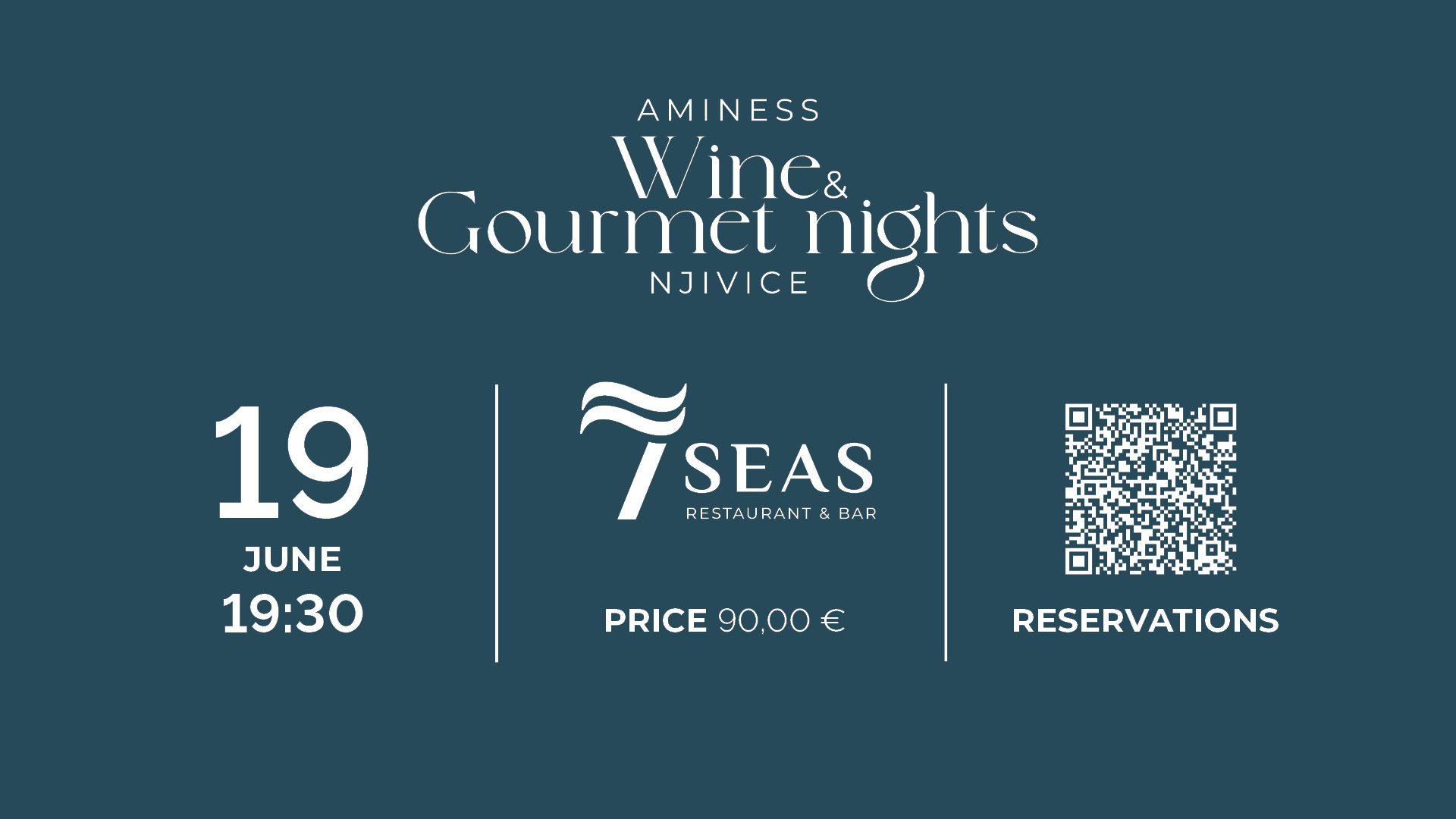 AMINESS WINE & GOURMET NIGHTS U NJIVICAMA
