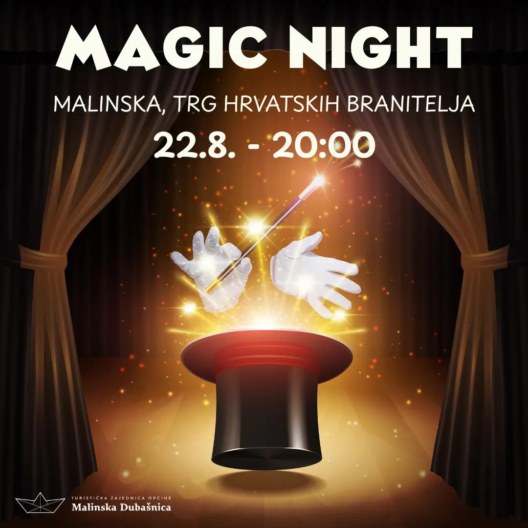 MAGIC NIGHT, mađioničarska predstava za cijelu obitelj (mađioničar Andrej Škedel)