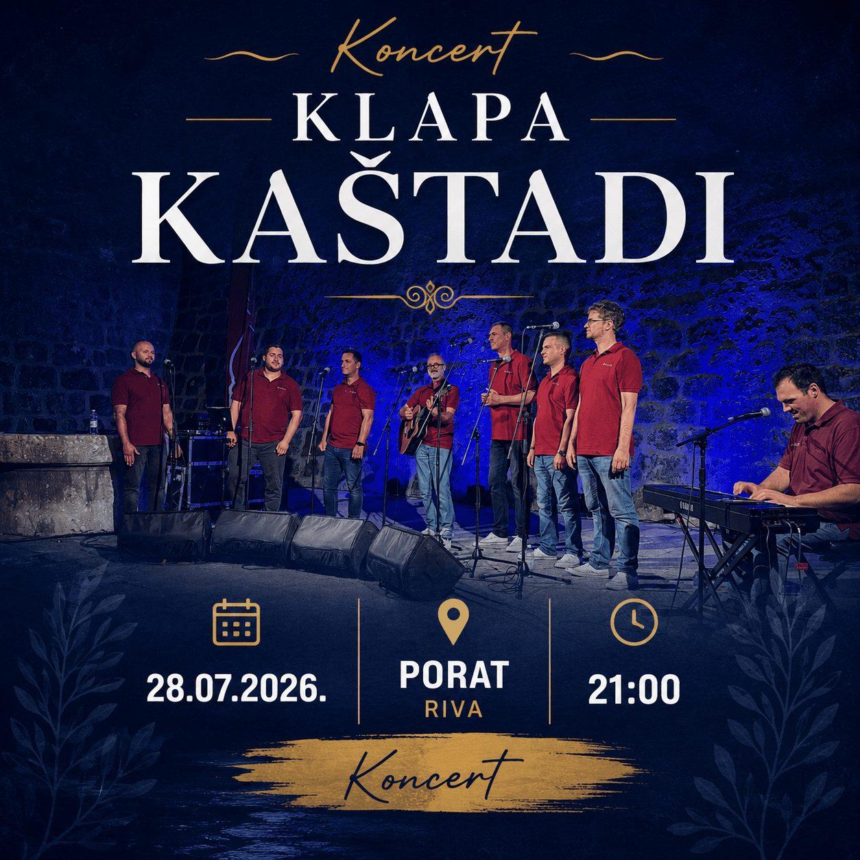 KLAPA KAŠTADI – KONCERT