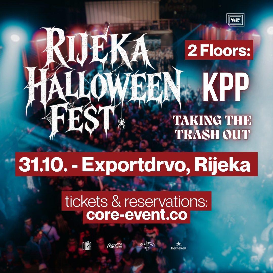 Rijeka Halloween fest u Exportdrvu: KKP & Taking the trash out