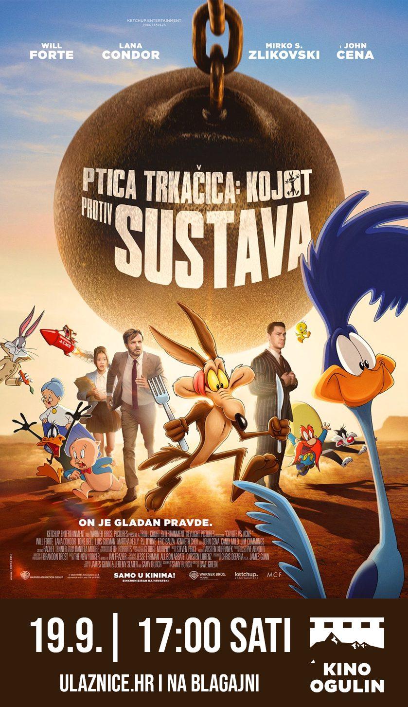 KINO OGULIN PTICA TRKAČICA: KOJOT PROTIV SUSTAVA