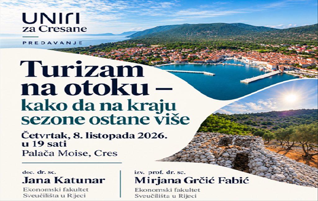 Predavanje: Turizam na otoku – kako da na kraju sezone ostane više