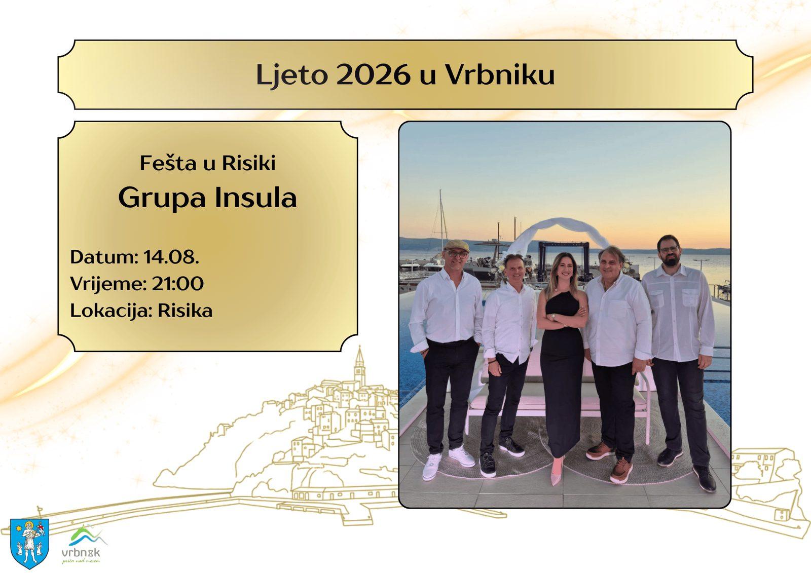 Fešta u Risiki: Grupa Insula