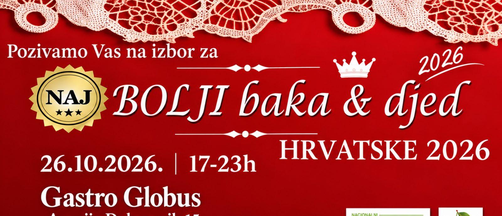 Najbolji baka i djed Hrvatske 2026.