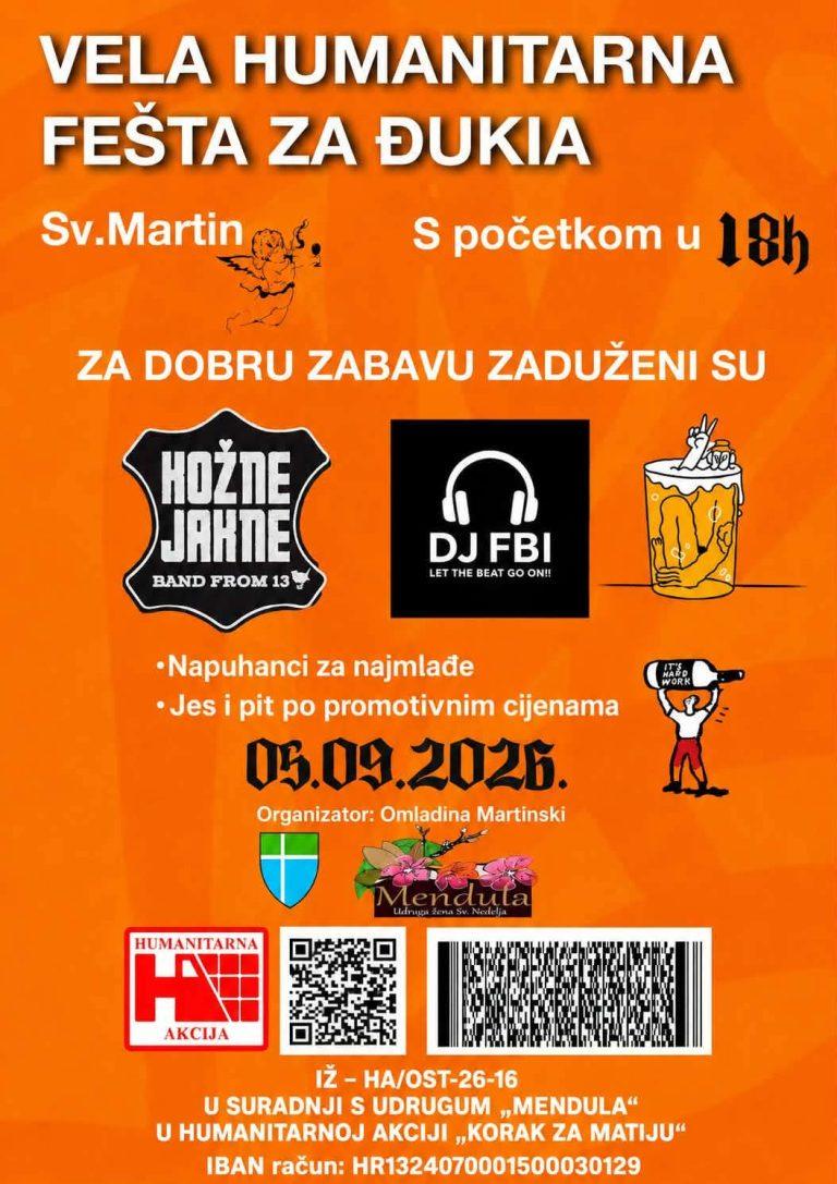 Humanitarna fešta Martinski