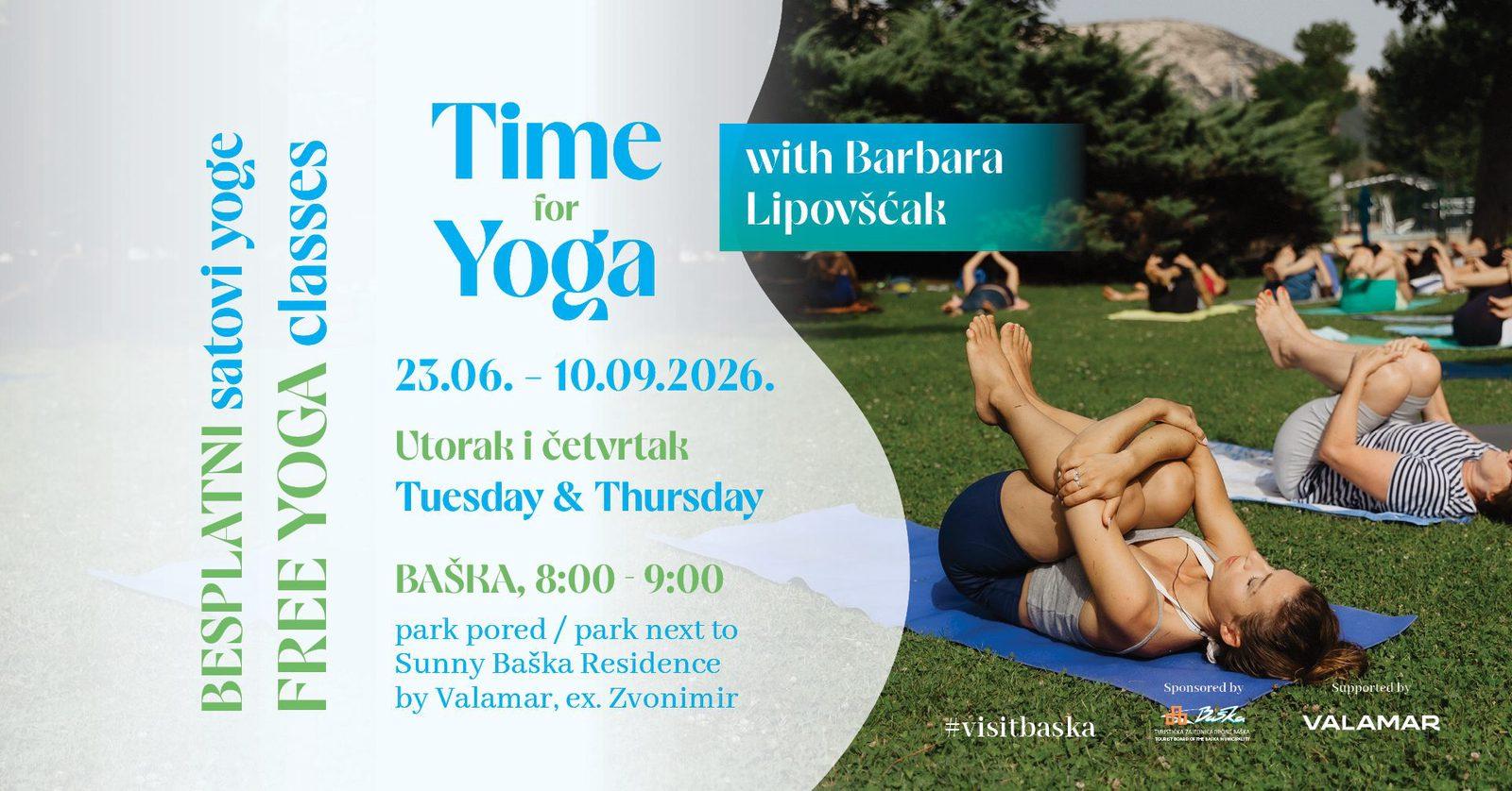 Time for yoga by Barbara Lipovšćak
