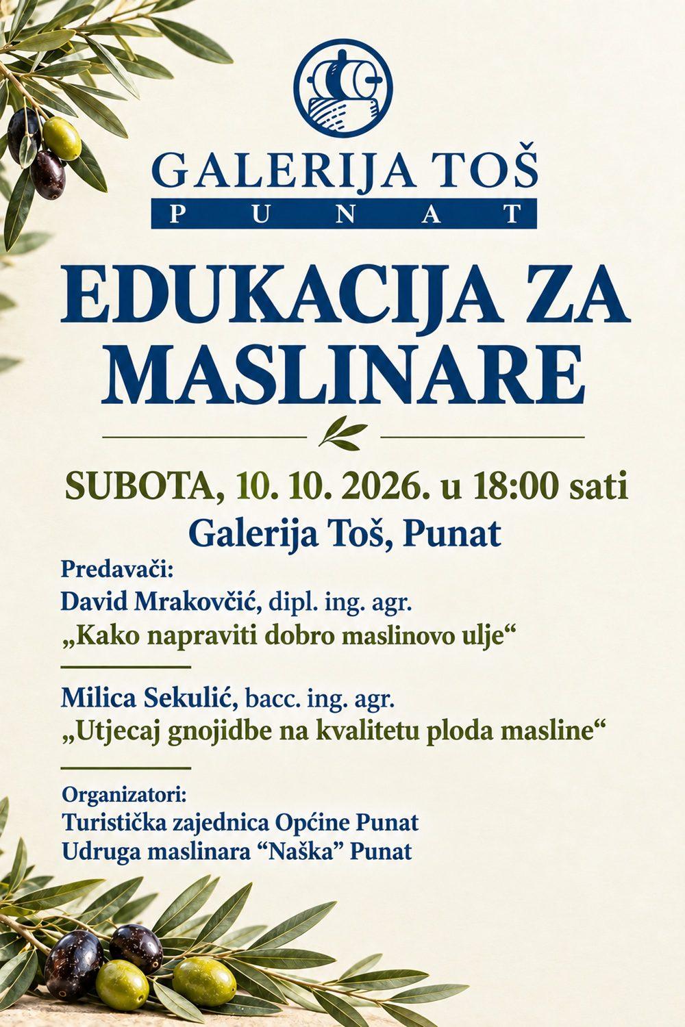 Edukacija za maslinare