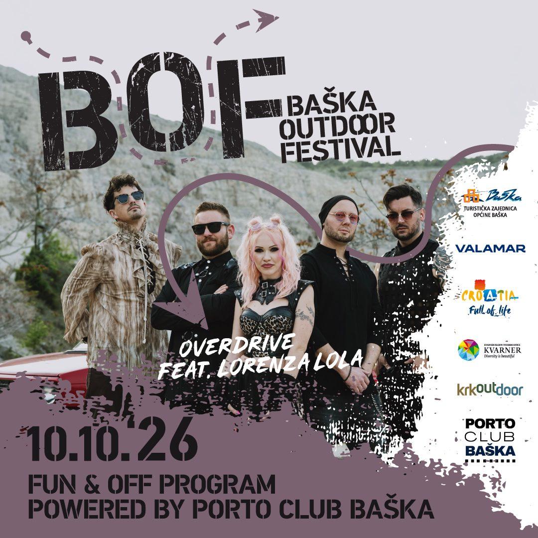 FUN & OFF PROGRAM – DJ & Live music: OverDrive feat. Lorenza Lola