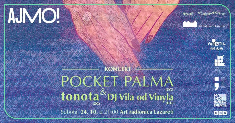 Koncert i više: Pocket palma & tonota + Vila od vinila