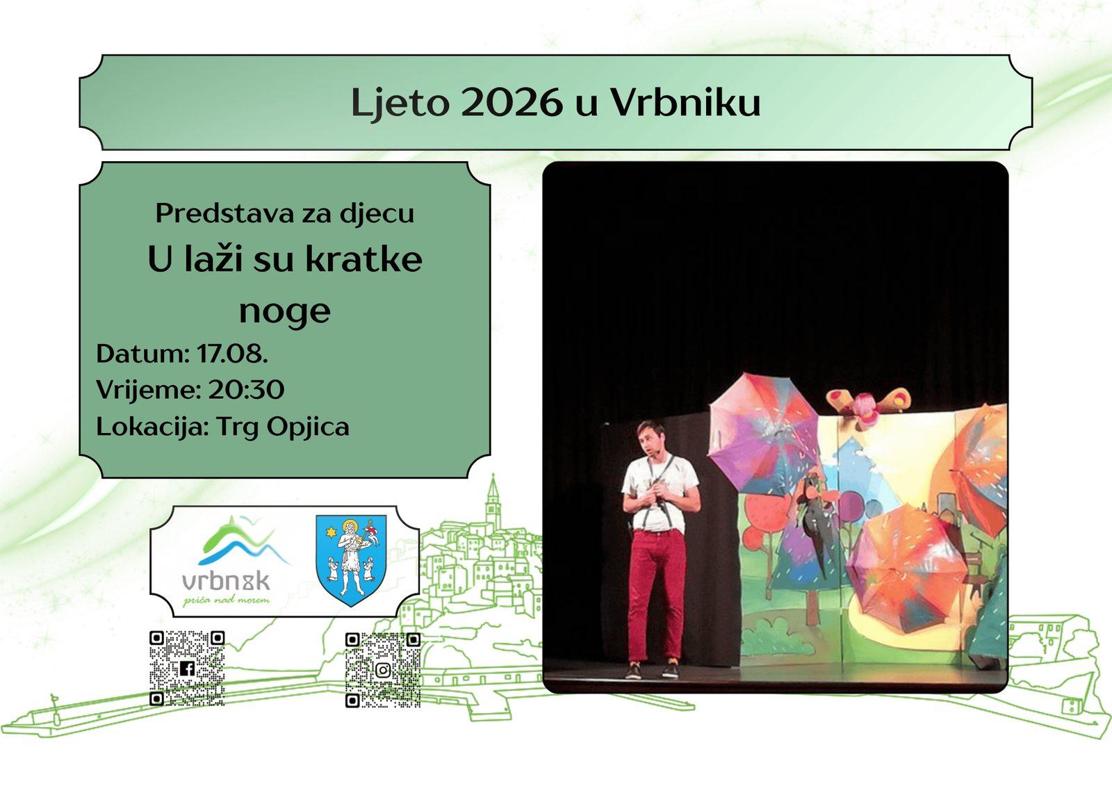 Predstava za djecu: U laži su kratke noge