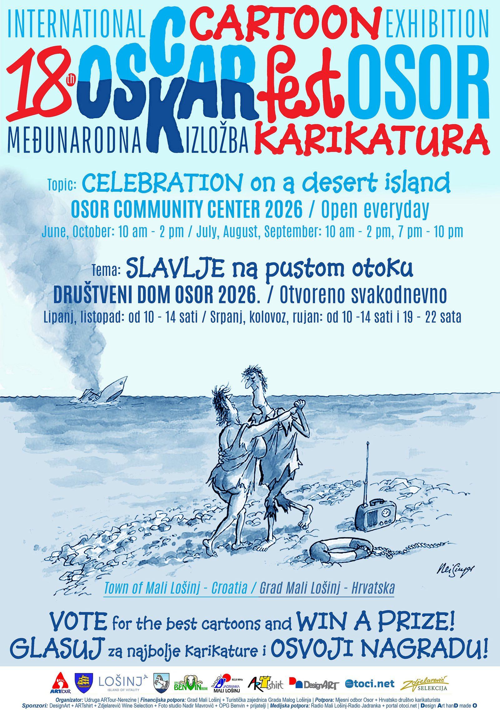 18. međunarodna izložba karikatura OSKARfest