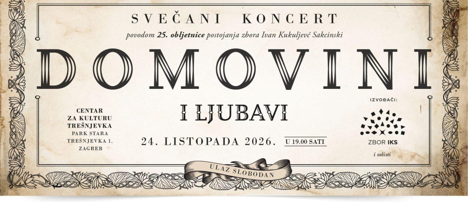Domovini i ljubavi