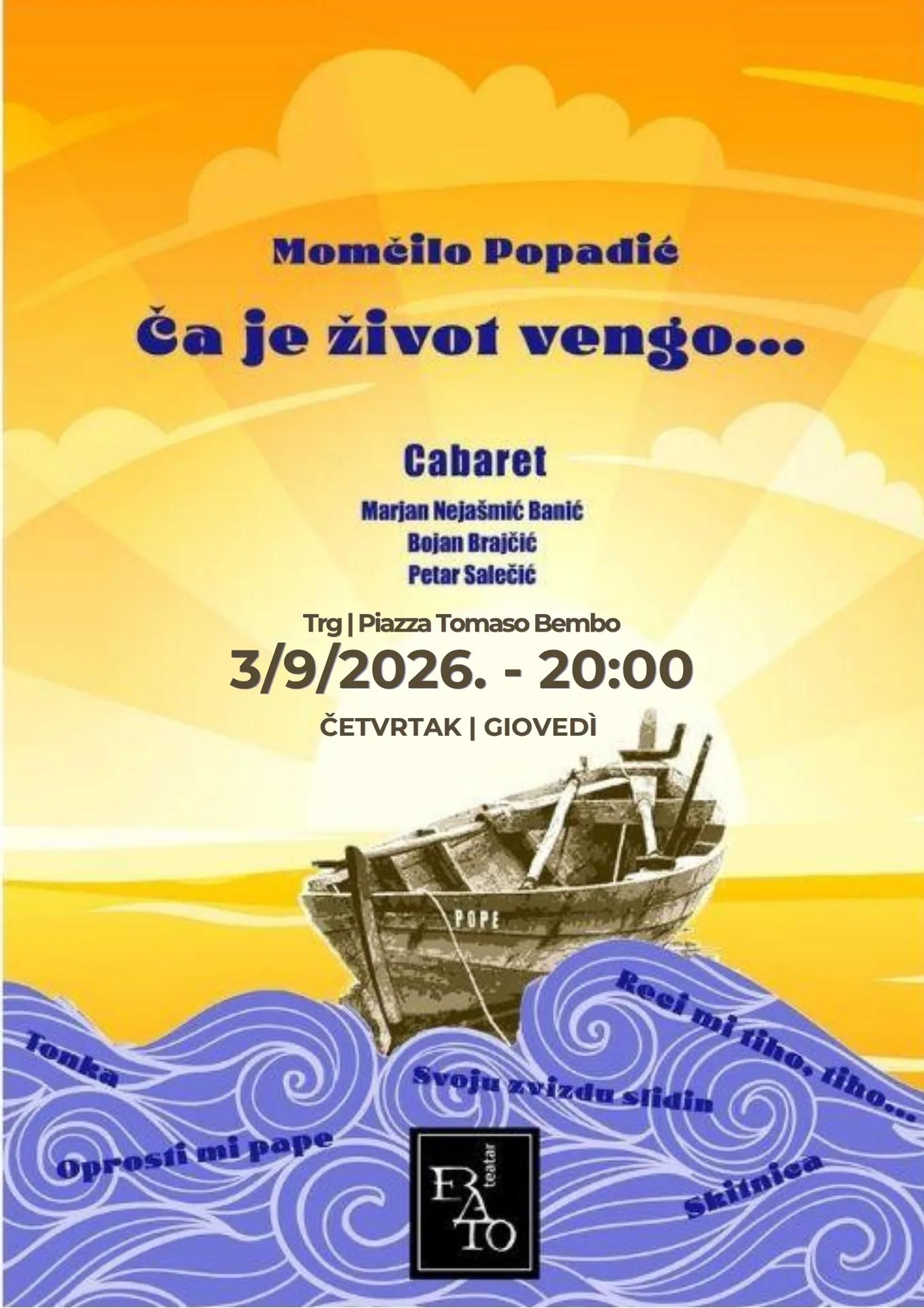 6. Bembo Fest – «Ča je život vengo...»