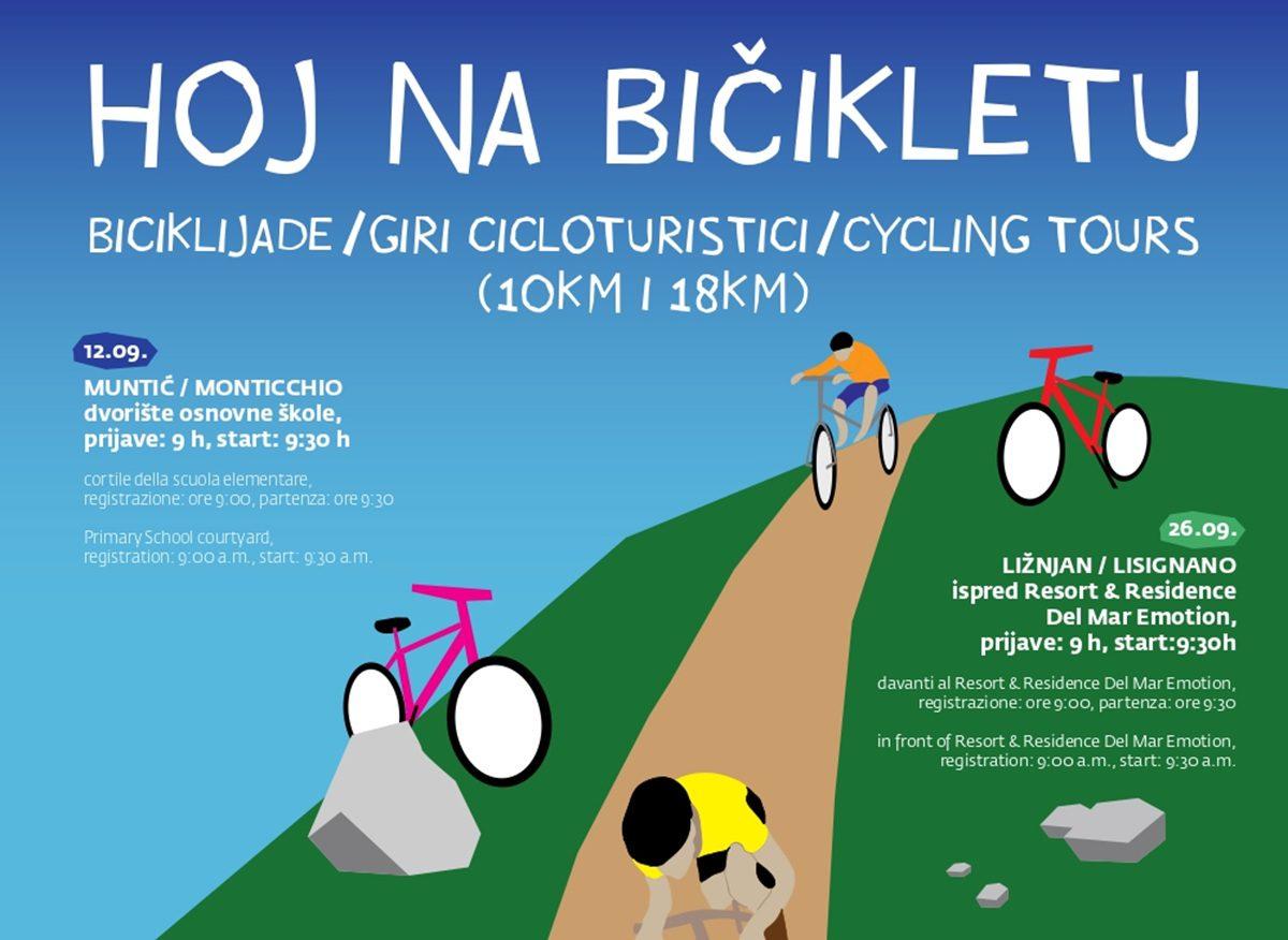 Biciklijada „Hoj na bičikletu“ Ližnjan