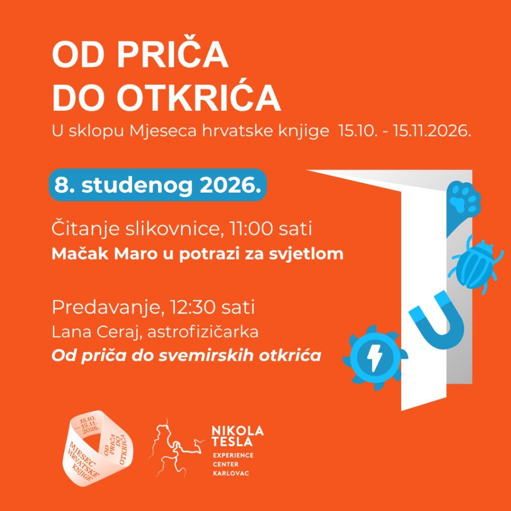 Mjesec hrvatske knjige pod sloganom „Od priča do otkrića”