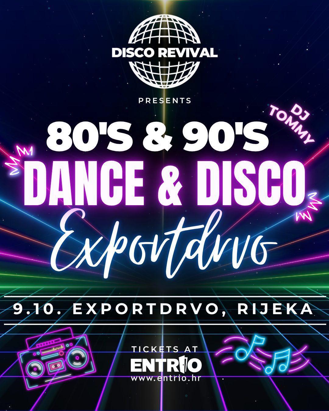 Party: Disco Revival vraća se u Exportdrvo!