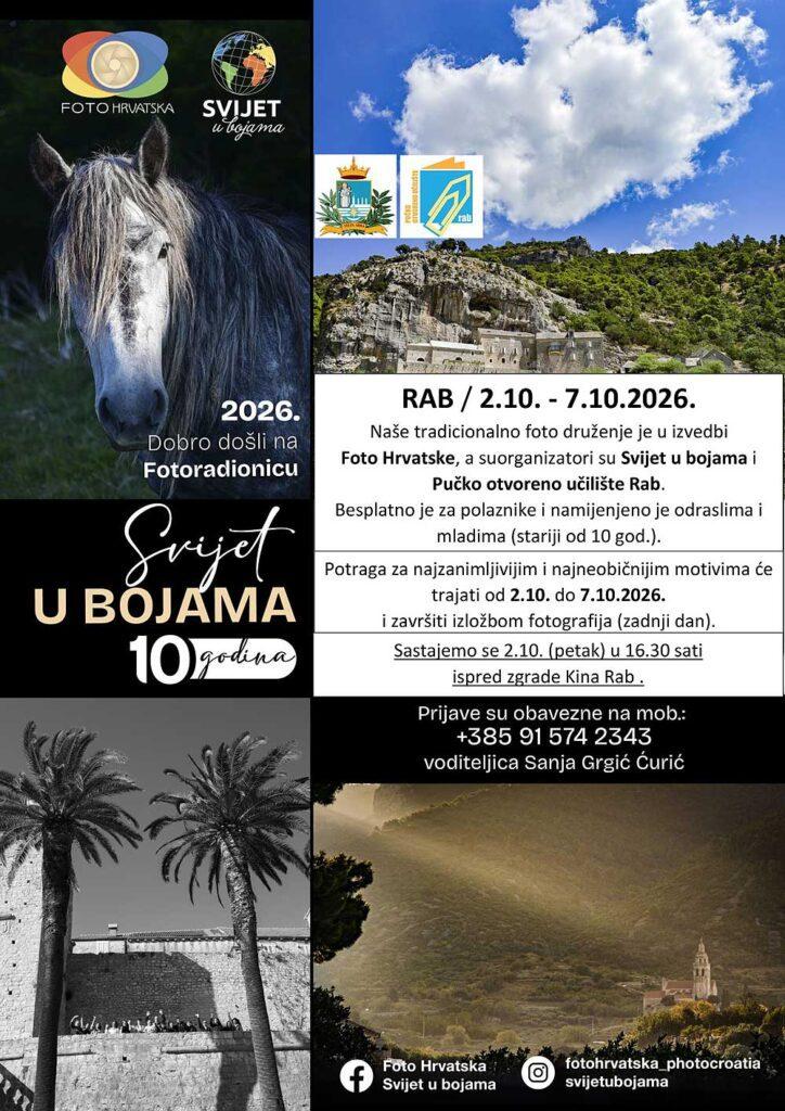 Besplatna fotoradionica “Svijet u bojama”