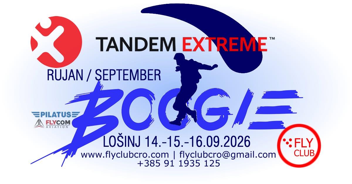 Lošinj Pilatus Skydive Boogie 4000m